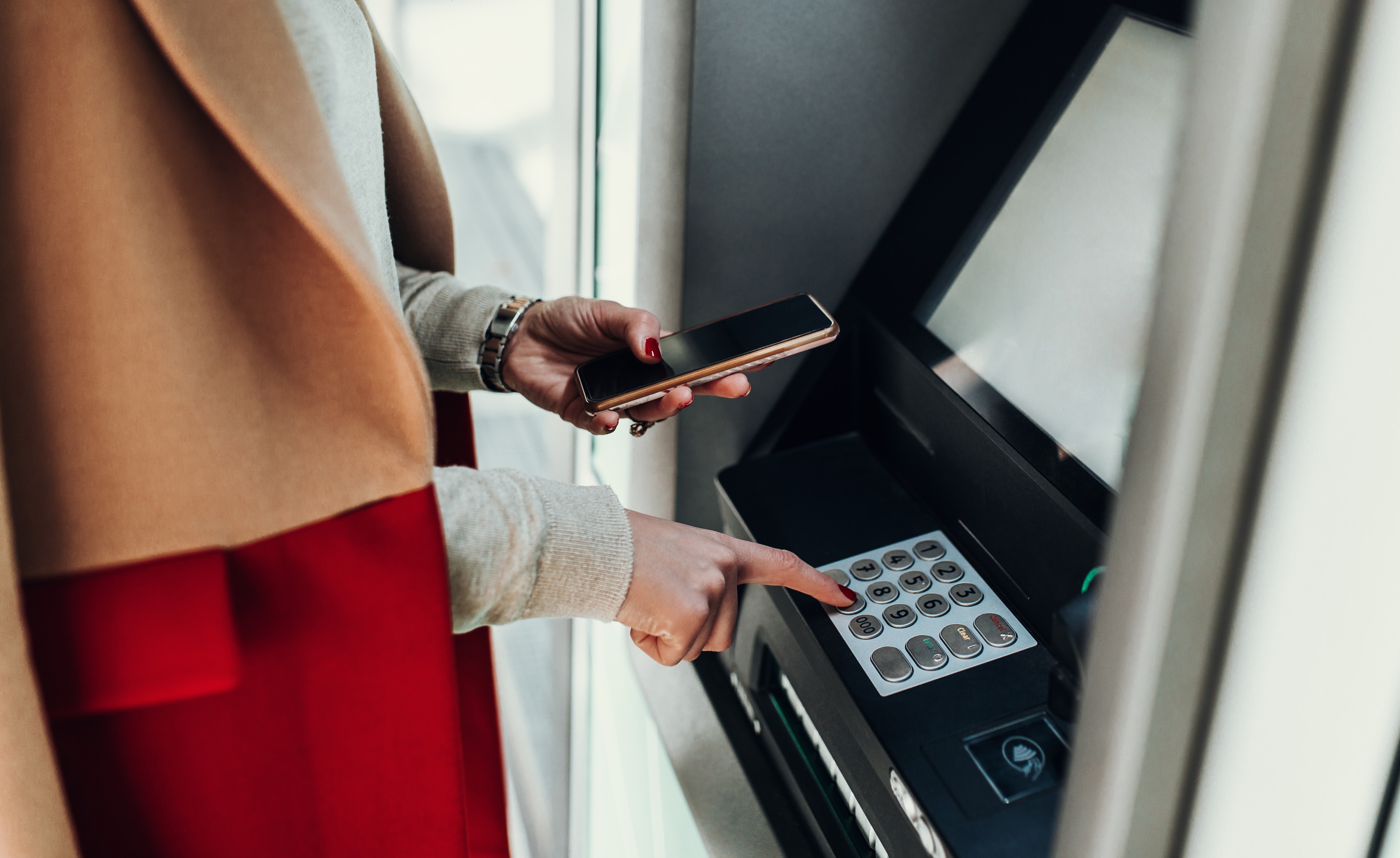 Cardless ATMs