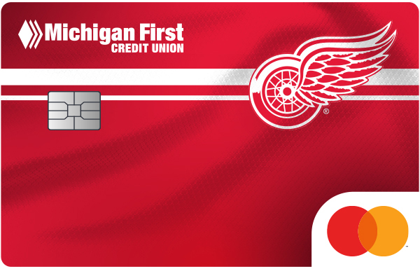 red wings red debit card